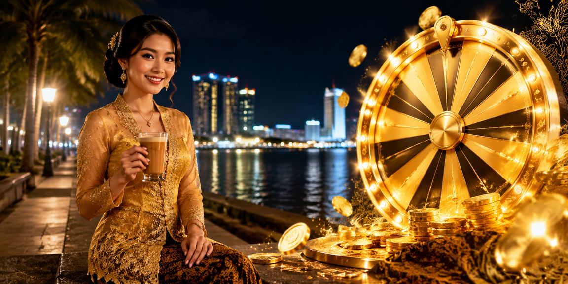 Suasana permainan kasino Baccarat gaya tempatan di Penang